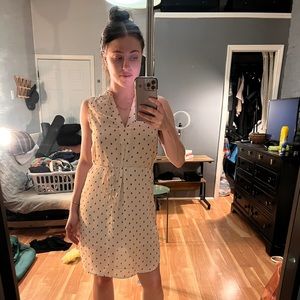 H&M Patterned Sleeveless Dress w/ waist wrap - 4